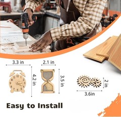 5 pieces Busy Board Diy Parts – DIY Materials for Parents – Sensory Board Access