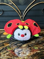 Vtech Plush Ladybug Count & Hug Bug Baby Songs Shapes Colors Music Crinkle Vtg