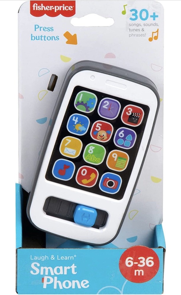 Fisher Price Laugh & Learn Smart Phone 30 + Song 6-36 M