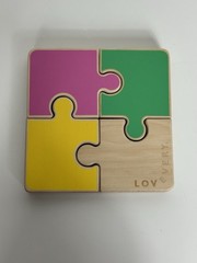 Lovevery Chunky Wooden Jigsaw Puzzle- “The Companion” Kit. 22-24 months