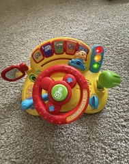 VTech Turn and Learn Driver Kids Educational Toy Sound Music Ages 0-5