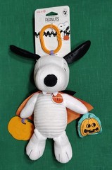 Authentic Peanuts Snoopy Vampire Halloween Baby Activity Toy – NEW