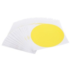 6″ Floor Stickers Classroom Decor, 60 Pcs Self Adhesive Dots Markers, Yellow