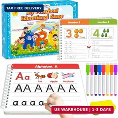 Preschool Learning Activities Kindergarten Workbooks, Toddler Busy Book Handwrit