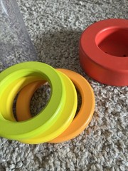 Lovevery Original Clear Stacking Tube Montessori Toy Play Kit