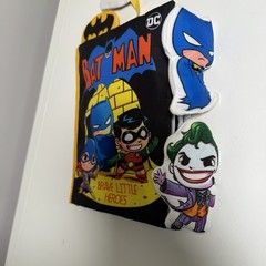 NWOT My First Comic Soft Book DC Comics Batman Brave Little Heroes Baby Crinkle