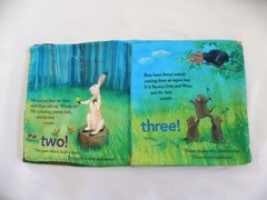 soft cloth baby book bear counts 123 With Forest Animals Handmade