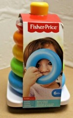 Fisher-Price Rock – A – Stack Educational Learning Toys Age 6 Months and Up New