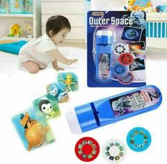Torch Night Projector Light Eductional Toys For 2-10 Year Old Kids Girl Boy Gift
