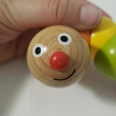 Classic World Bend And Twist Caterpillar Wooden Toy Baby Toddler Developmental
