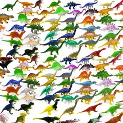Vibrant 78-Pack Dinosaur Figures: Perfect Party Favors & Educational Gifts