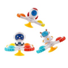 Hundredmore Suction Cup Spinner Toy for Baby 12-18Months, Small, 3d Space