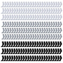 Usavemo 180 Pairs Mens Socks Bulk Pack Athletic Casual Sports Quarter Ankle M…