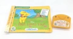 LeapPad LeapFrog Pooh Loves You! Book & Cartridge Library Reading Toy Learning