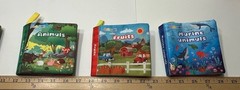 Dr. Rapeti And Teytoy Soft Baby Book Bundle Numbers, Sea World, Animals, Fruits