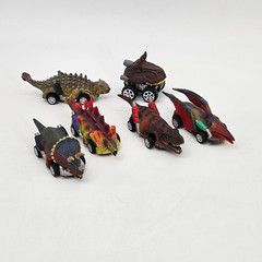 Dinosaur Toys for Kids 3-5 Pull Back Toy Cars 6 Pack Dino Toys for 3 4 5 and up