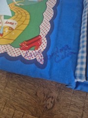 Wizard Of Oz Cloth Fabric Baby Kid Book. See Description.