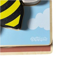 Lovevery Double-Sided Sunny Day Puzzle + Begin Again Bee & Fruits Bundle