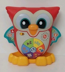 Fisher Price Linkimals Light Up & Learn Owl Interactive Musical Learning Toy