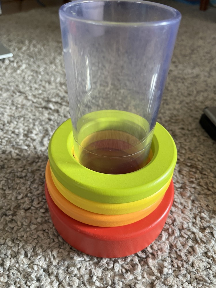 Lovevery Original Clear Stacking Tube Montessori Toy Play Kit