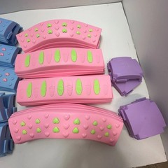 HONEY JOY 20PCS Kids Balance Beam Stepping Stones Montessori Sensory Toy