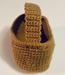 Handmade Crochet brown Color Sorting Playset, Learning Toy, Montessori