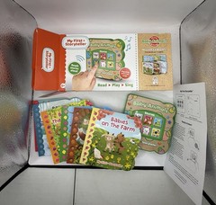 Farm Babies Stories 6 Books And Player. My First Story Book Series NEW NIB