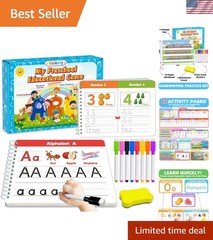 Preschool Learning Activities Kindergarten Workbooks, Toddler Busy Book Handw…