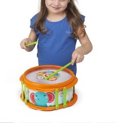 Fisher-Price KFP2136 Musical Band Drum Set, Multicoloured