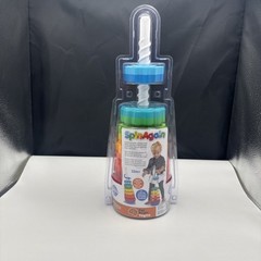 Fat Brain TOYS Spin Again Toddler Sensory Toy 16in NEW! Sorter Stacker Fun!