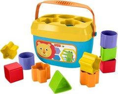 Fisher-Price Baby’s First Blocks Stacking Toy Set 10 Shapes Sorting Play 6+ Mont
