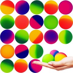 24 PCS 45mm Bouncy Balls for Kids,Jumbo Super Bouncy Balls,Large Rubber High Bou