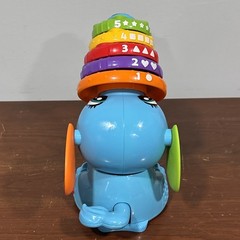 LeapFrog Stack and Tumble Elephant Music Sounds Shapes Colors Numbers TESTED