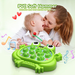 Toys for 2 3 4 5 Year Old Boy,Toddler Toys Age 2-4, Whack a Frog Game,With 5 Mod