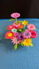 Flower Garden Building Toy Indoor Stacking Game