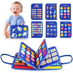 Toddler Busy Board Montessori Toys for 1 to 4 Year Boys Learning Sensory Board