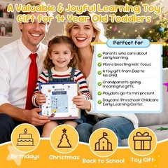 Interactive Montessori Busy Board for Kids: Engaging Cognitive Development Toy
