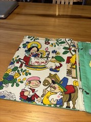Vintage My Busy Quiet Book Cloth Book Handmade 12×10. Adorable And Creative!!
