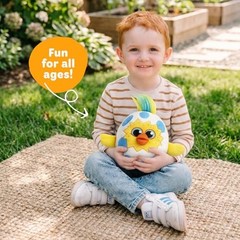 , Easter Egg Toss Kids Game | Easter Basket Stuffer & Gift for Kids Egg Blue