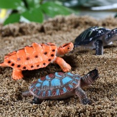 Durable 16 Piece Mini Turtle Figurines Set – Perfect for Parties and Learning