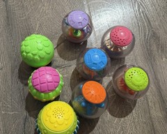 Fisher Price Roll-a-Rounds Sensory Balls Set of 8 Toddler Infant Activity Toys