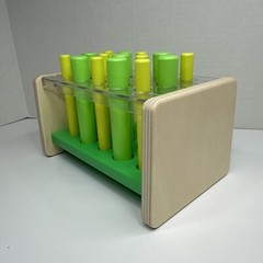 LOVEVERY Wooden Posting Stand Pegs 22-24 Months Companion Play Kit COMPLETE