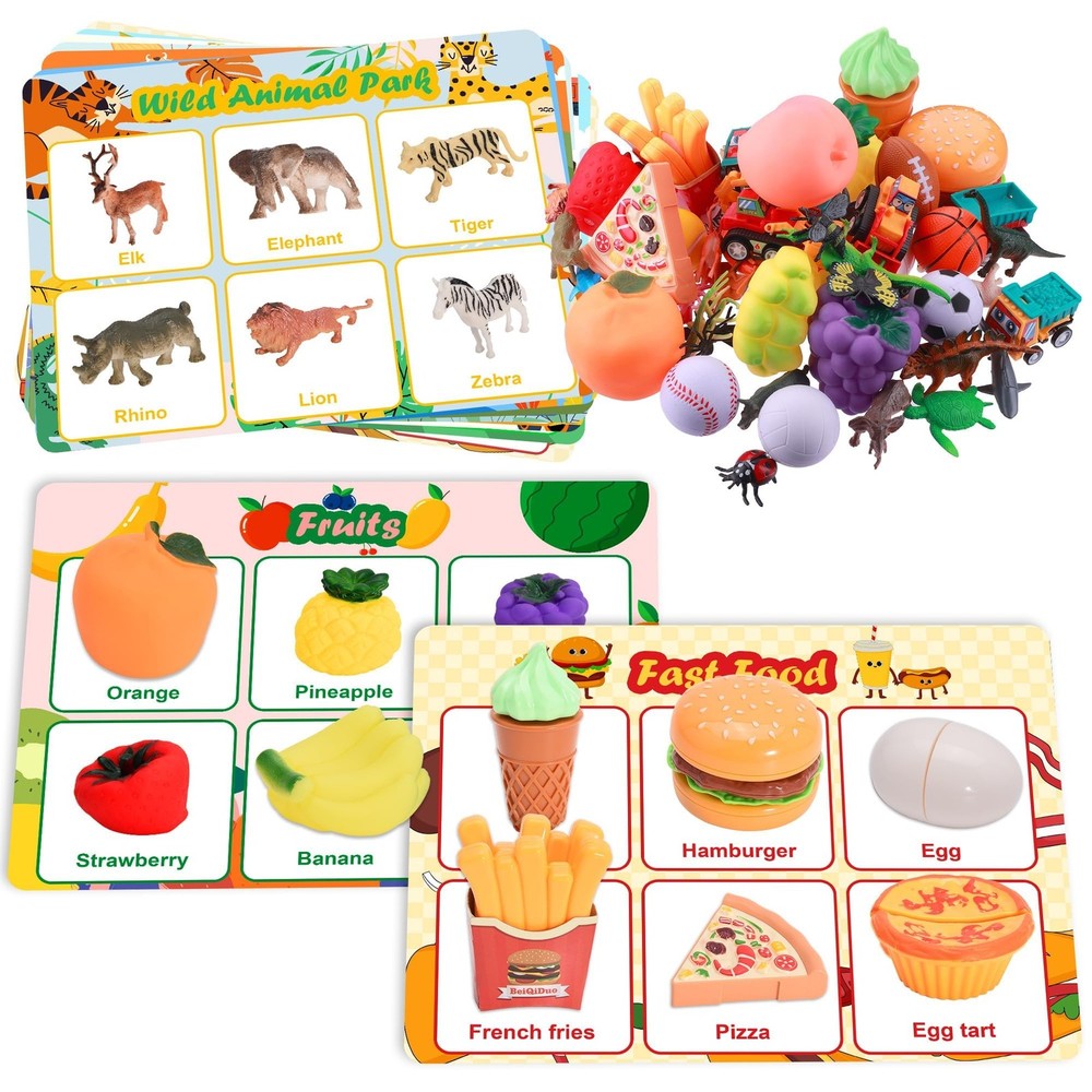 Sorting Toys for Toddlers, Learning Education Toys Montessori, Multiple Theme…