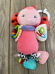 Ladybug Baby Toy By Eric Carle With Teether & Rattles
