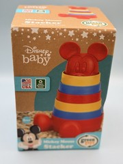 Disney Baby Green Toys Mickey Mouse Stacker Developmental Baby Toy 7 Stacking
