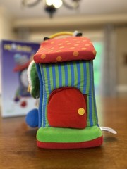Hickory Dickory Clock Baby Plush Toy Small World Toys IQ Baby