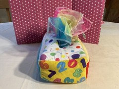 UNBRANDED BABY MAGIC TISSUE BOX COLORFUL SENSORY STEM TOY FOR BABIES 6-12 MONTHS