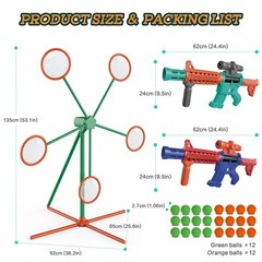 Shooting Games Toys for Age 5 – 6 7 8 9 10 + Year Old Boys, Kids Toy Sports &…