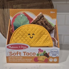 Melissa & Doug Multi-Sensory Soft Taco Fill and Spill (6 months +)