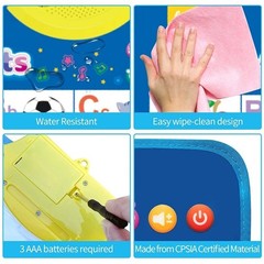 Talking Alphabet Wall Chart Kids Educational Toy ABC 123 Music Learning